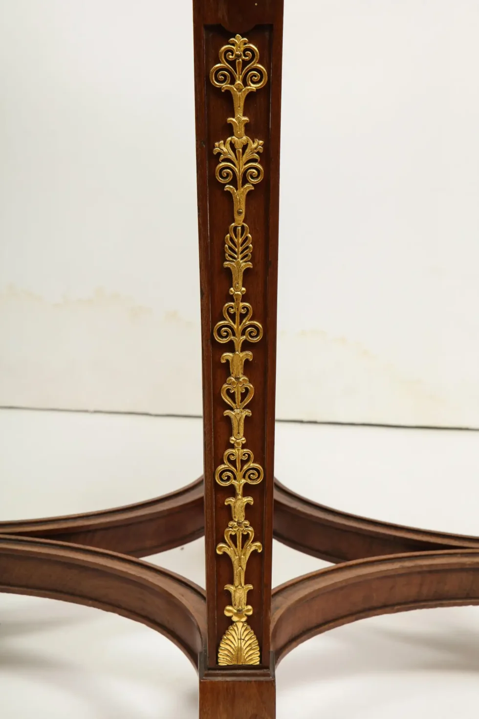 Extremely Fine Russian Empire Ormolu Mounted Mahogany Center Table - Image 7