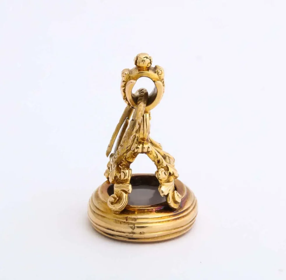 A Rare American Gold Intaglio Seal of George Washington, Early 19th Century - Image 6