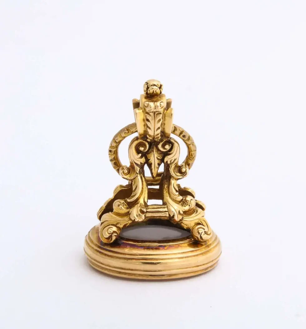 A Rare American Gold Intaglio Seal of George Washington, Early 19th Century - Image 7