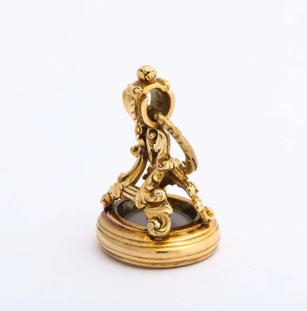 A Rare American Gold Intaglio Seal of George Washington, Early 19th Century - Image 8