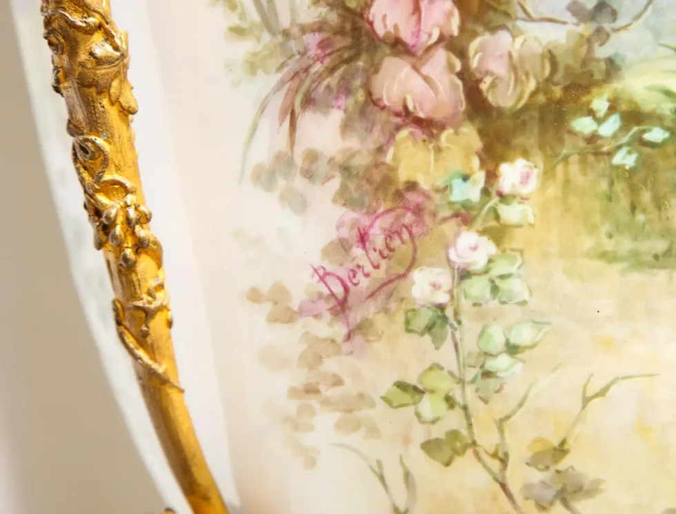 A Palatial French Ormolu-Mounted Sevres Porcelain Hand-Painted Vase and Cover - Image 20