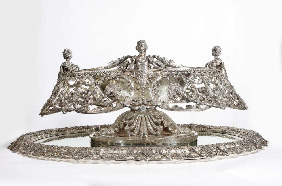 Tiffany & Company, George Paulding Farnham, A Rare, Lavish Silver Centerpiece - Image 5