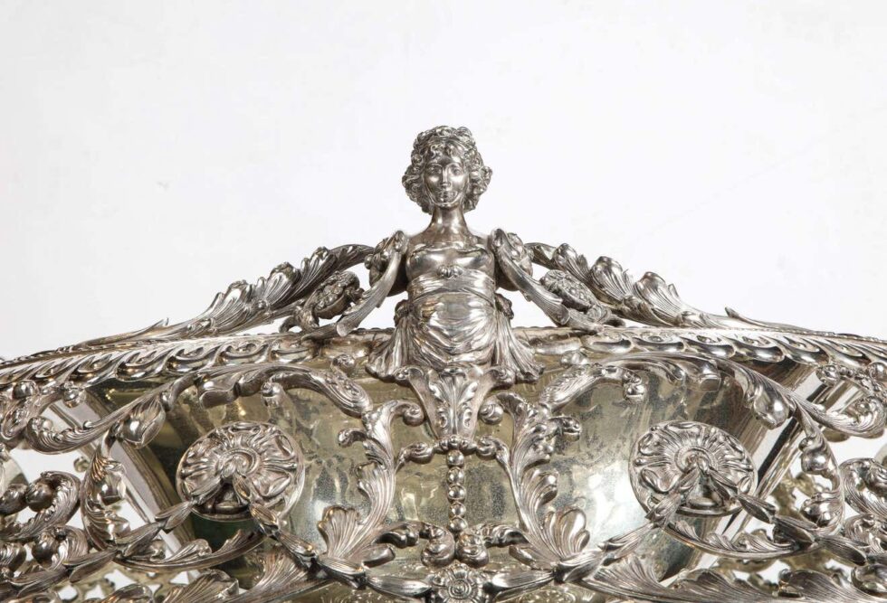 Tiffany & Company, George Paulding Farnham, A Rare, Lavish Silver Centerpiece - Image 11