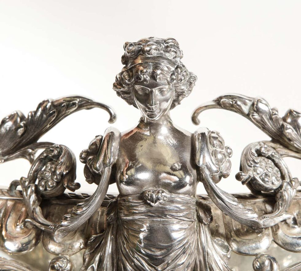 Tiffany & Company, George Paulding Farnham, A Rare, Lavish Silver Centerpiece - Image 13