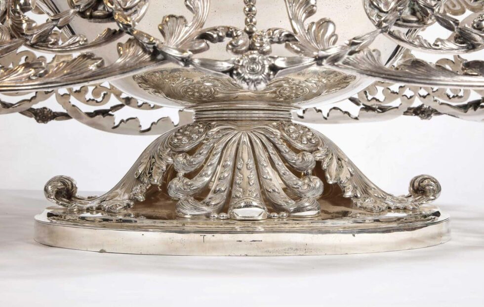 Tiffany & Company, George Paulding Farnham, A Rare, Lavish Silver Centerpiece - Image 17