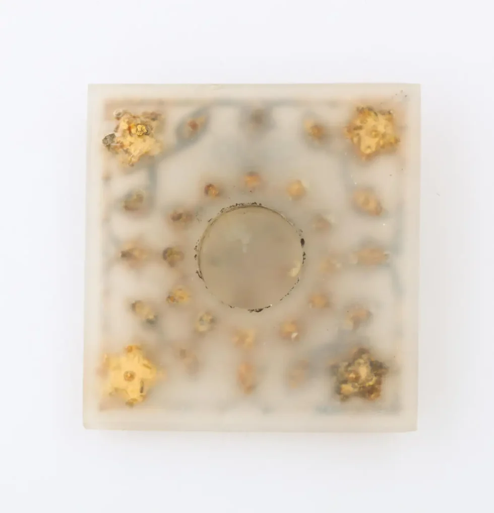 Al Thani Collection, a Mughal Indian Square White Jade Inkwell Cover, circa 1800 - Image 10