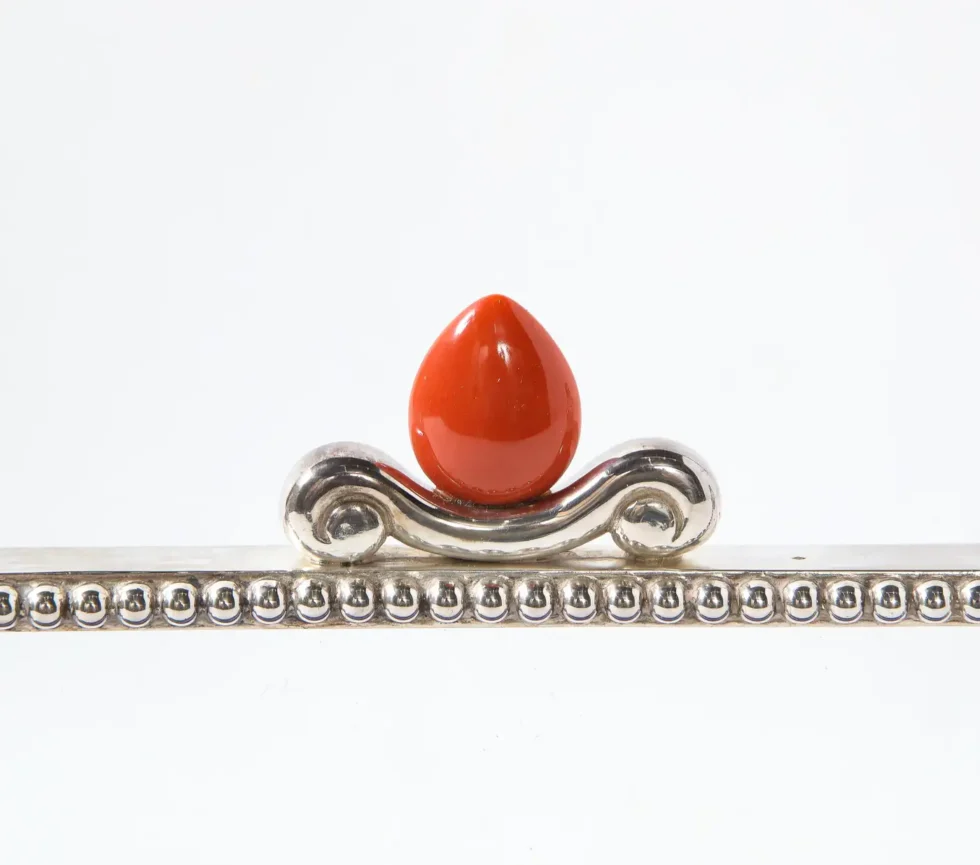 Mellerio Paris, a Silver, Gold, Lapis Lazuli, Coral, and Hardstone Picture Frame - Image 7