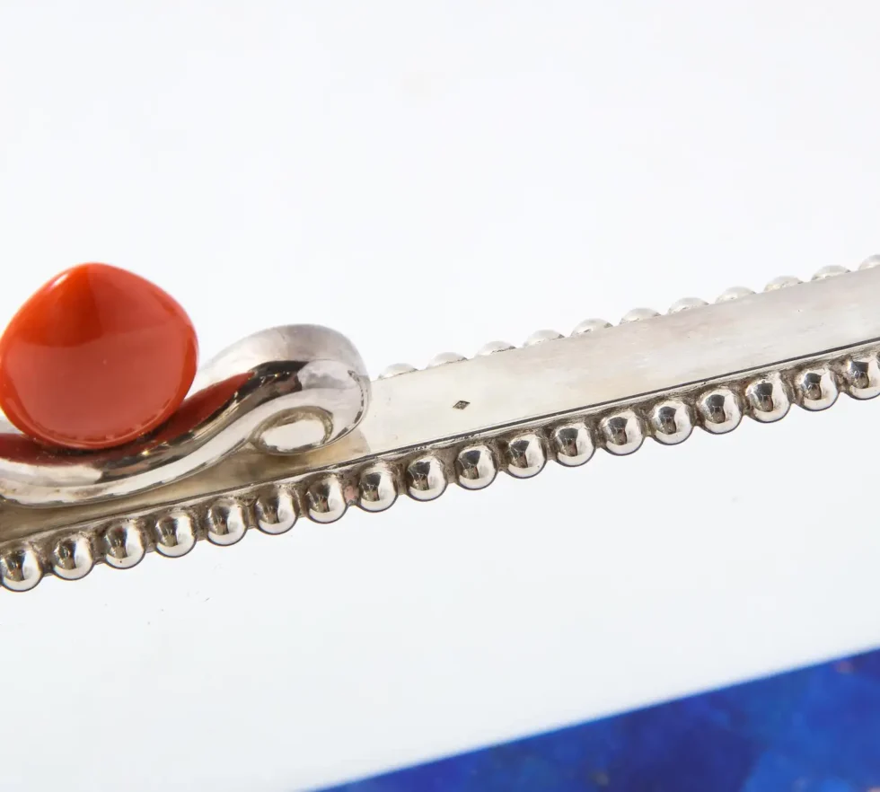 Mellerio Paris, a Silver, Gold, Lapis Lazuli, Coral, and Hardstone Picture Frame - Image 17