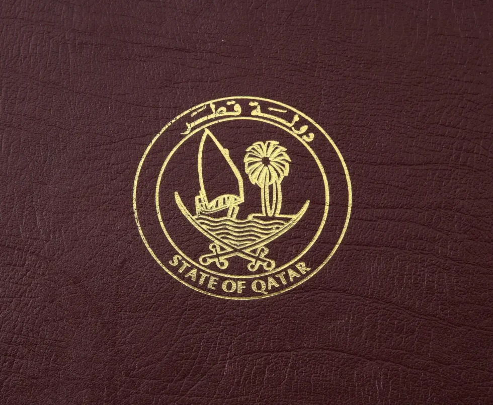 Margaret Thatcher and State of Qatar, Garrard & Co. Silver Gilt Presentation Set - Image 8