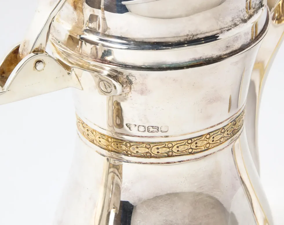 Margaret Thatcher and State of Qatar, Garrard & Co. Silver Gilt Presentation Set - Image 12