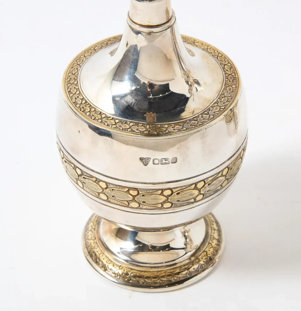 Margaret Thatcher and State of Qatar, Garrard & Co. Silver Gilt Presentation Set - Image 13