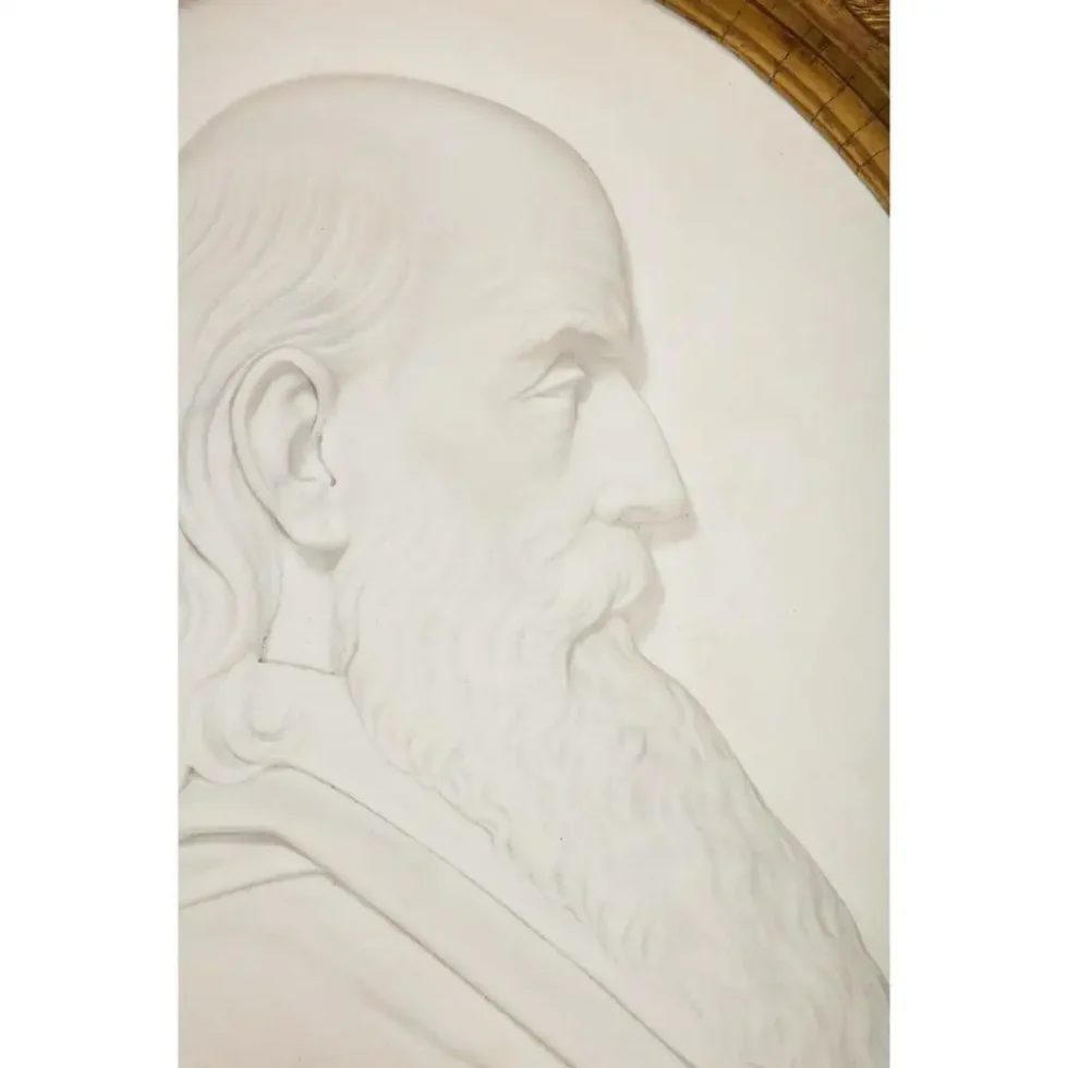 Margaret Foley, Marble Bust "Head of Prophet Zephaniah" - Image 4