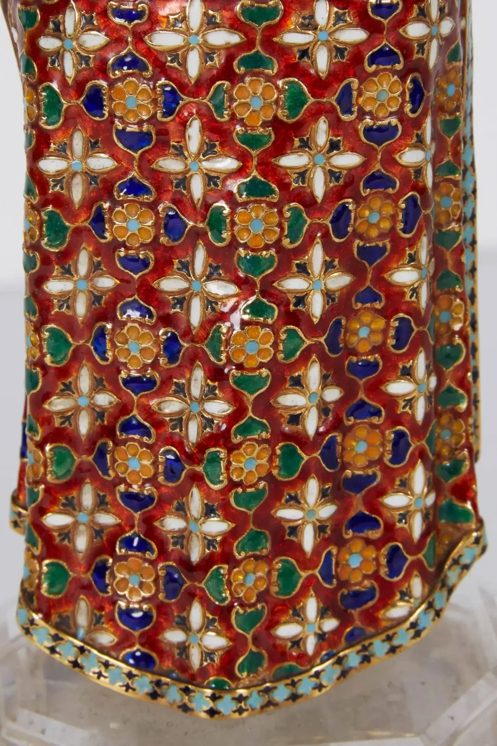 Enamel Gold and Rock Crystal Figure of Emperor Maximilian I by Reinhold Vasters - Image 8