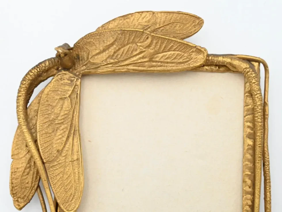 Claude Lalanne, a Rare Gilt-Bronze Dragonly Frame, France, C. 1985 - Image 5