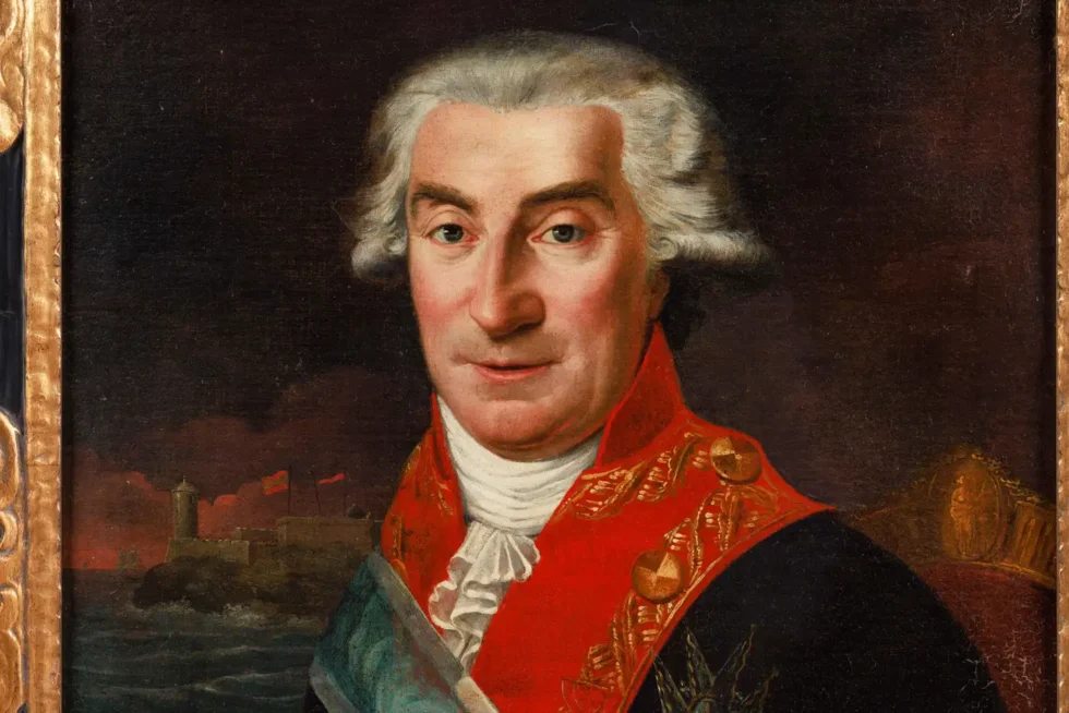 Spanish School (18th Century), A Rare Portrait of Juan Procopio de Bassecourt C. 1780 - Image 2