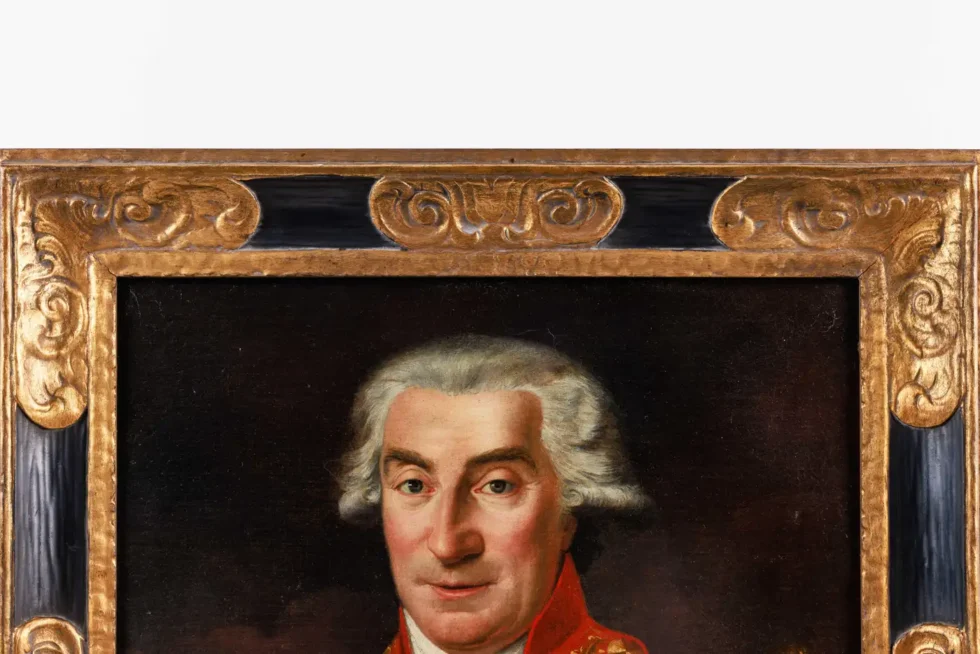 Spanish School (18th Century), A Rare Portrait of Juan Procopio de Bassecourt C. 1780 - Image 5