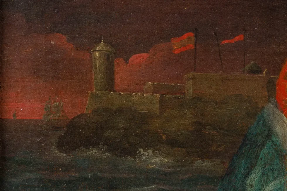 Spanish School (18th Century), A Rare Portrait of Juan Procopio de Bassecourt C. 1780 - Image 7