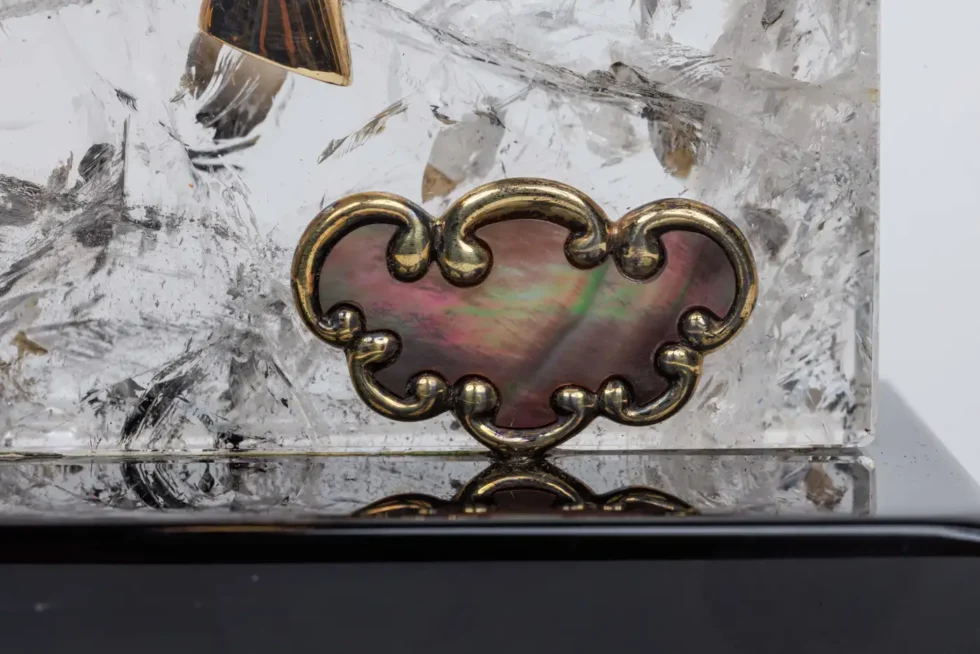 Mellerio Paris, A French Gold, Diamonds, Silver, and Smoky Quartz Carved Horse - Image 14