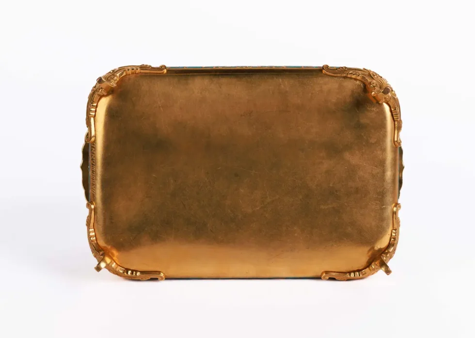 Ferdinand Barbedienne, A French Ormolu and Champleve Enamel Jardiniere, C. 1870 - Image 7