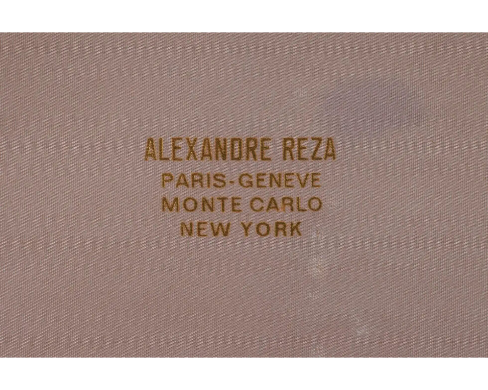 Alexandre Reza, Rare Obsidian, Silver-Gilt, and Rock Crystal Circus Panther - Image 5