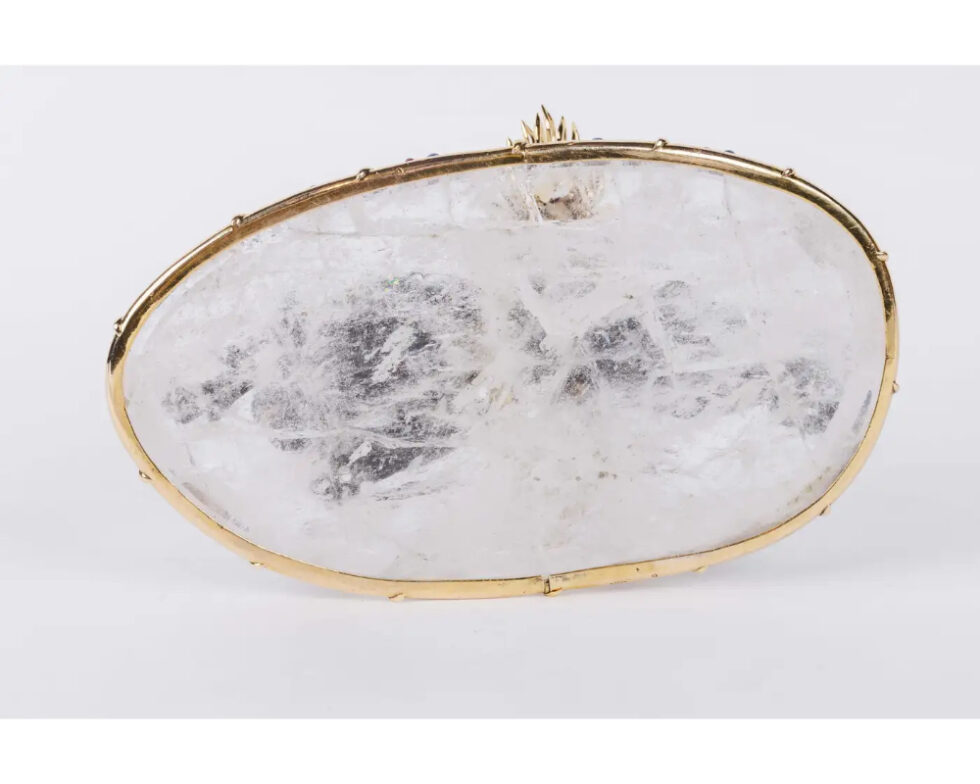 Alexandre Reza, Rare Obsidian, Silver-Gilt, and Rock Crystal Circus Panther - Image 17