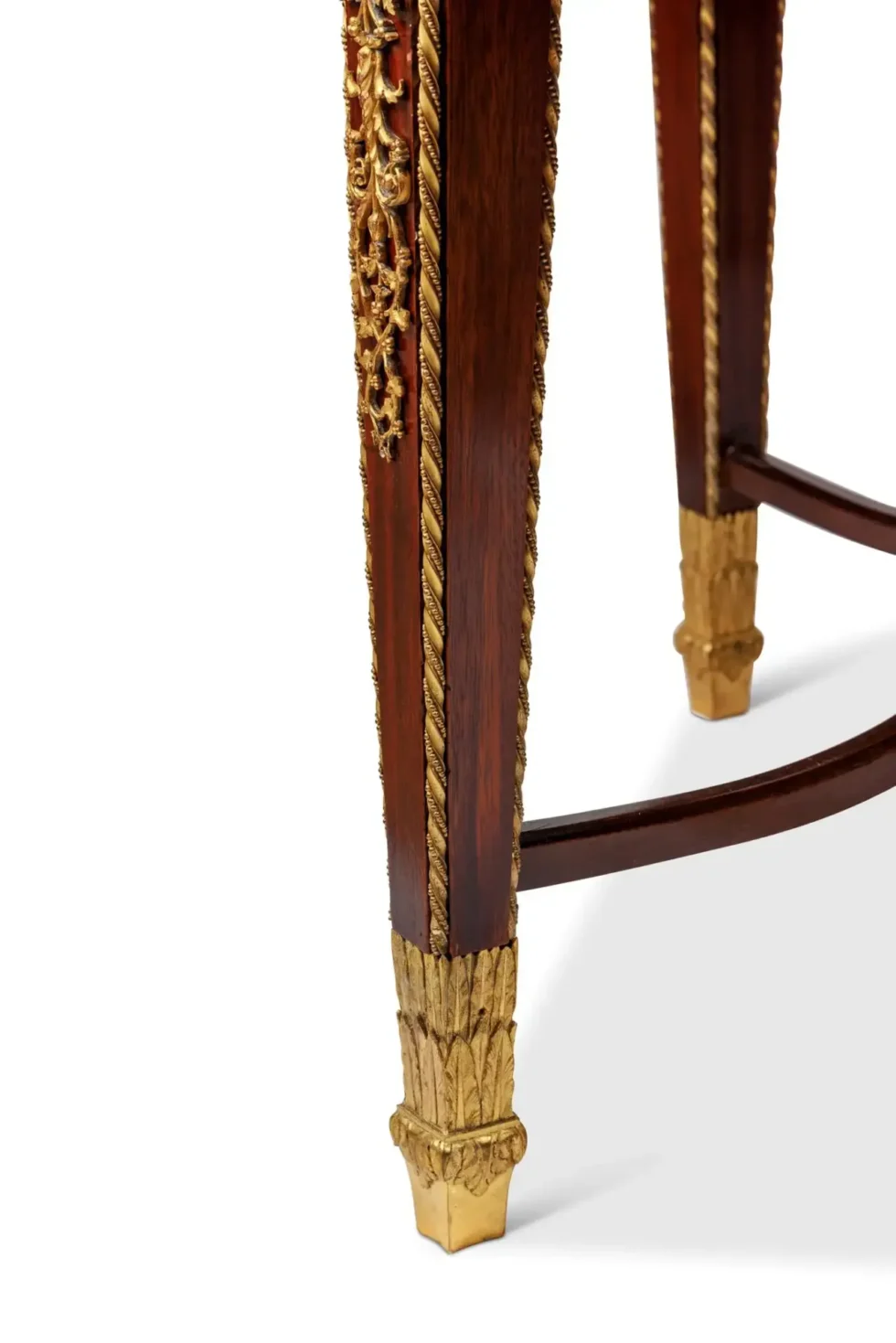 Exceptional Quality French Ormolu-Mounted Mahogany Center Table, Attrib F. Linke - Image 15