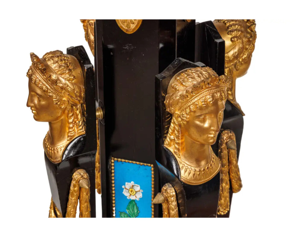 Charles-Guillame Diehl and Jean Brandely Museum Quality Neo-Grec Torchères, 1870 - Image 6