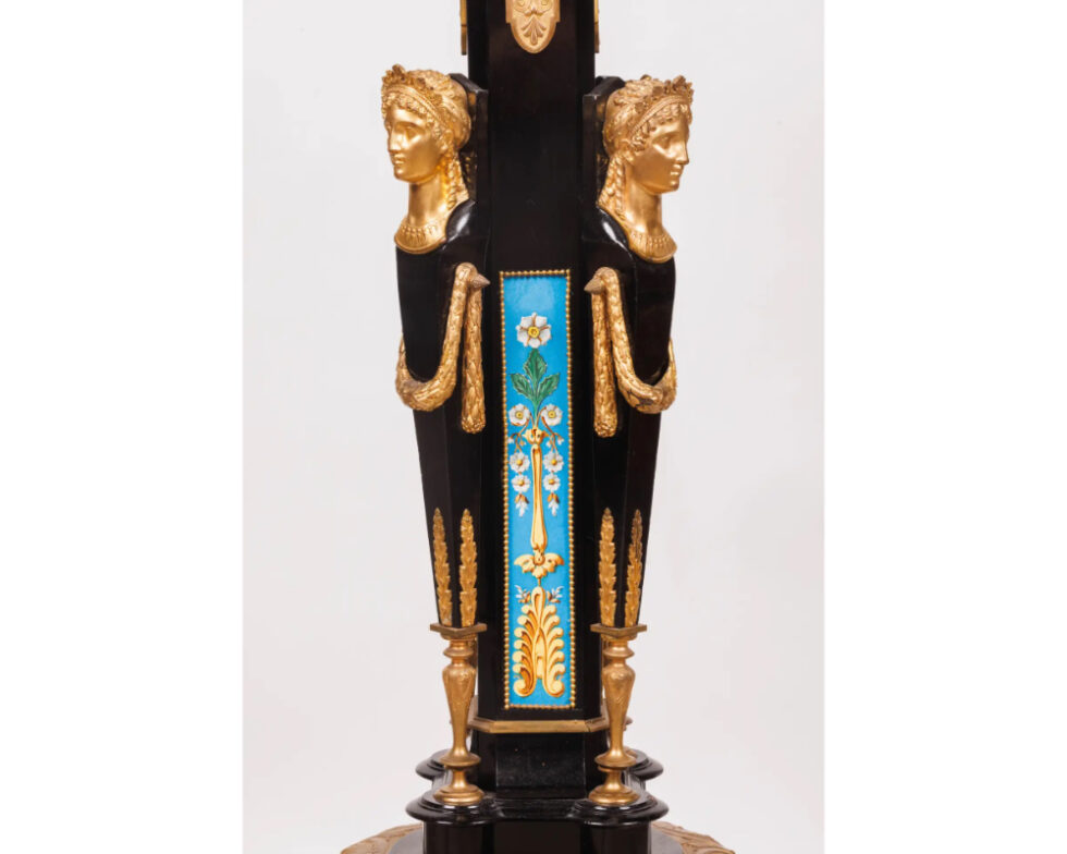 Charles-Guillame Diehl and Jean Brandely Museum Quality Neo-Grec Torchères, 1870 - Image 20