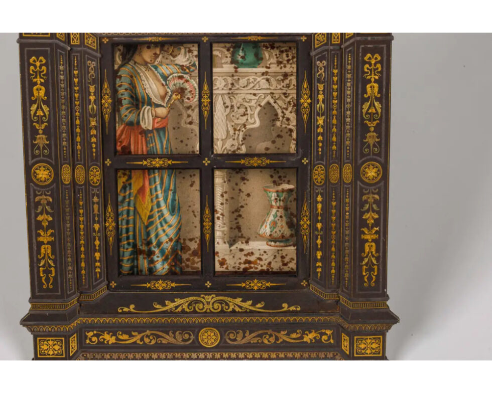 Placido Zuloaga, an Extremely Rare Spanish Gold and Silver Damascened Frame - Image 4