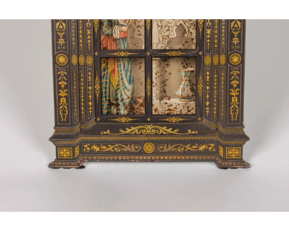 Placido Zuloaga, an Extremely Rare Spanish Gold and Silver Damascened Frame - Image 5