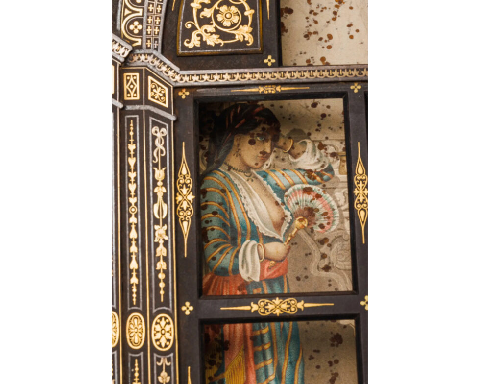 Placido Zuloaga, an Extremely Rare Spanish Gold and Silver Damascened Frame - Image 7