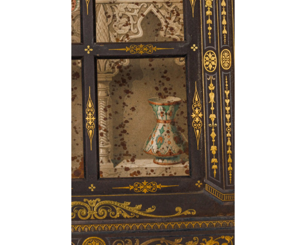 Placido Zuloaga, an Extremely Rare Spanish Gold and Silver Damascened Frame - Image 9