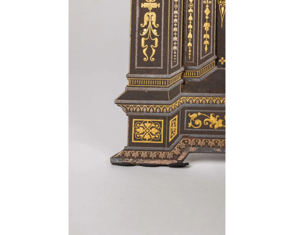 Placido Zuloaga, an Extremely Rare Spanish Gold and Silver Damascened Frame - Image 10