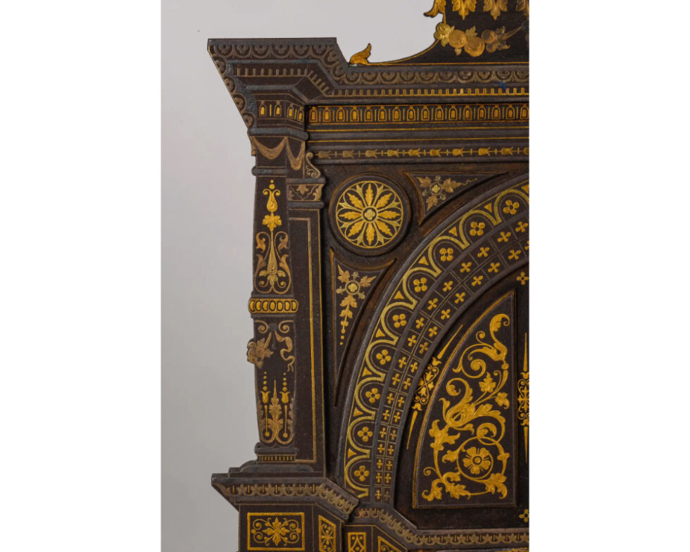 Placido Zuloaga, an Extremely Rare Spanish Gold and Silver Damascened Frame - Image 12