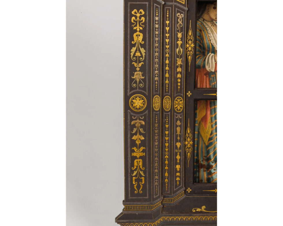 Placido Zuloaga, an Extremely Rare Spanish Gold and Silver Damascened Frame - Image 14