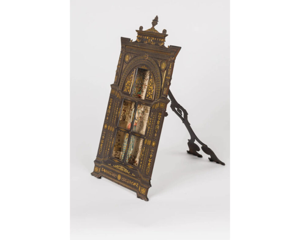 Placido Zuloaga, an Extremely Rare Spanish Gold and Silver Damascened Frame - Image 16