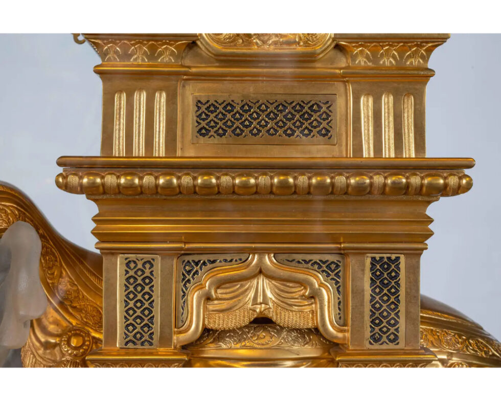 Exquisite Baccarat "Elephant" 'Cave A Liquor' - Exposition Universelle 1878 C. 1885 - Image 5