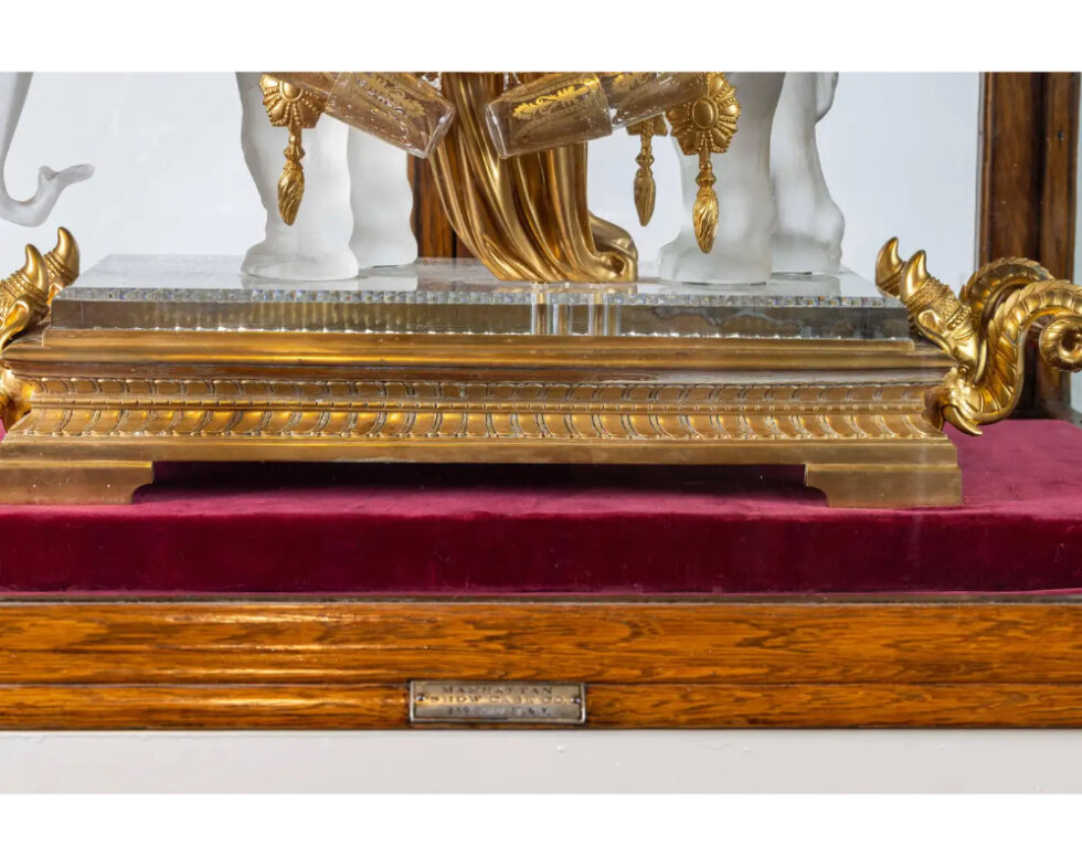 Exquisite Baccarat "Elephant" 'Cave A Liquor' - Exposition Universelle 1878 C. 1885 - Image 6