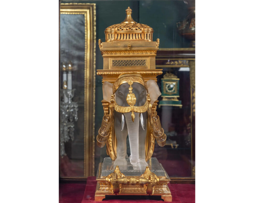 Exquisite Baccarat "Elephant" 'Cave A Liquor' - Exposition Universelle 1878 C. 1885 - Image 11