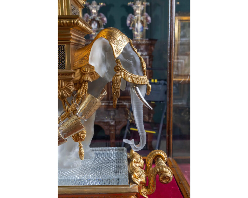 Exquisite Baccarat "Elephant" 'Cave A Liquor' - Exposition Universelle 1878 C. 1885 - Image 13