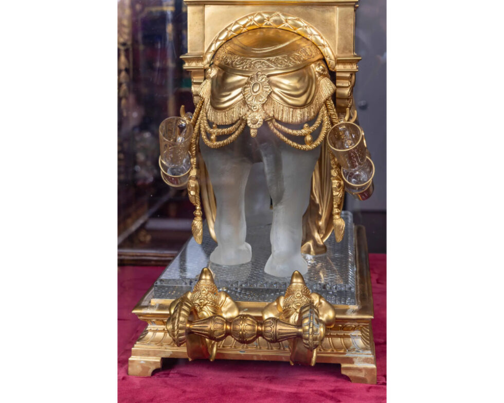Exquisite Baccarat "Elephant" 'Cave A Liquor' - Exposition Universelle 1878 C. 1885 - Image 15