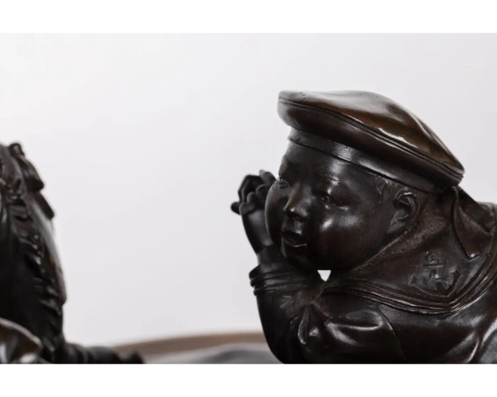 A Large and Exceptional Japanese Meiji Period Tokyo School Bronze Sculpture - Image 14