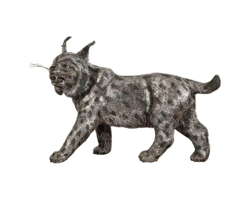 Gianmaria Buccellati, a Rare and Exceptional Italian Silver Bobcat - Image 19