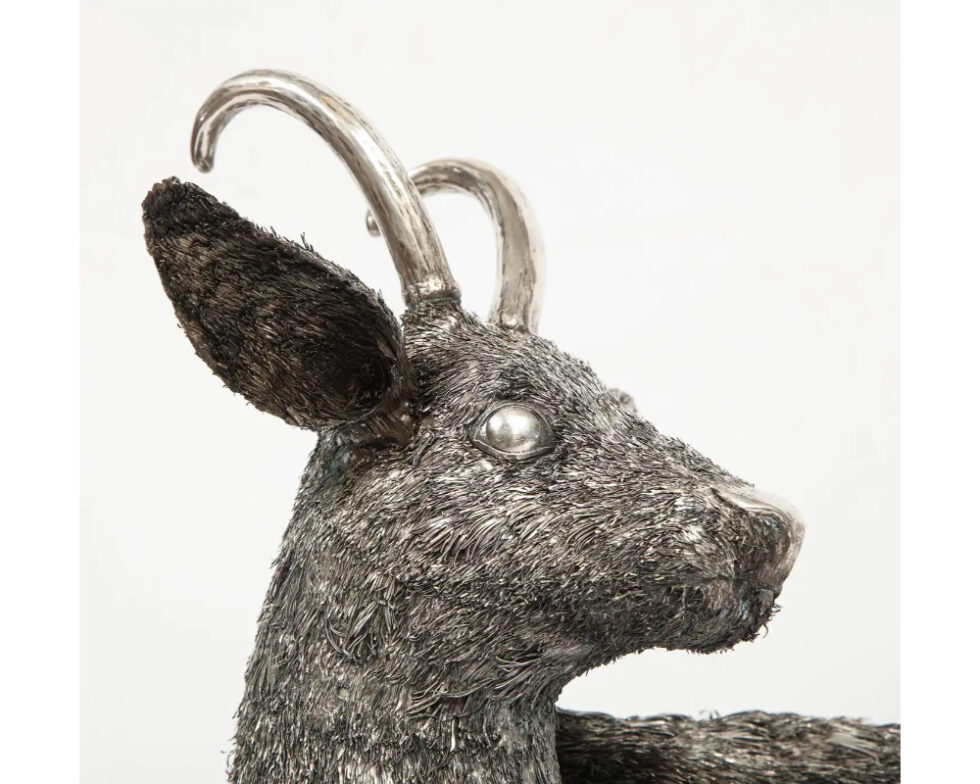 Mario Buccellati, a Rare and Exceptional Italian Silver Goat - Image 6