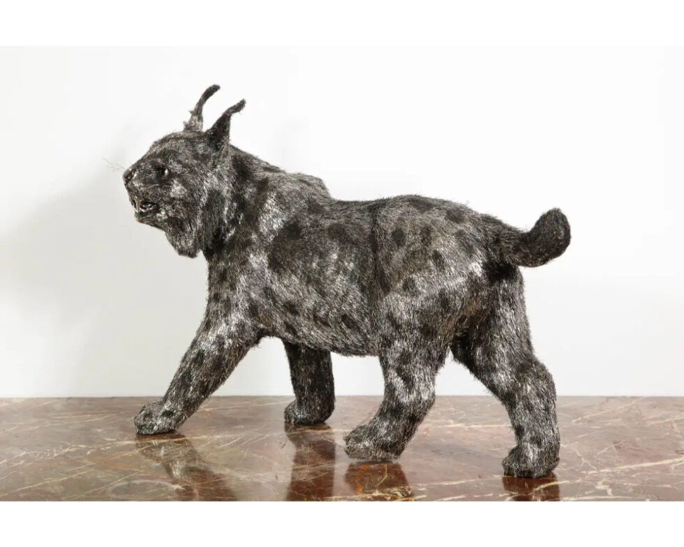 Gianmaria Buccellati, a Rare and Exceptional Italian Silver Bobcat - Image 6