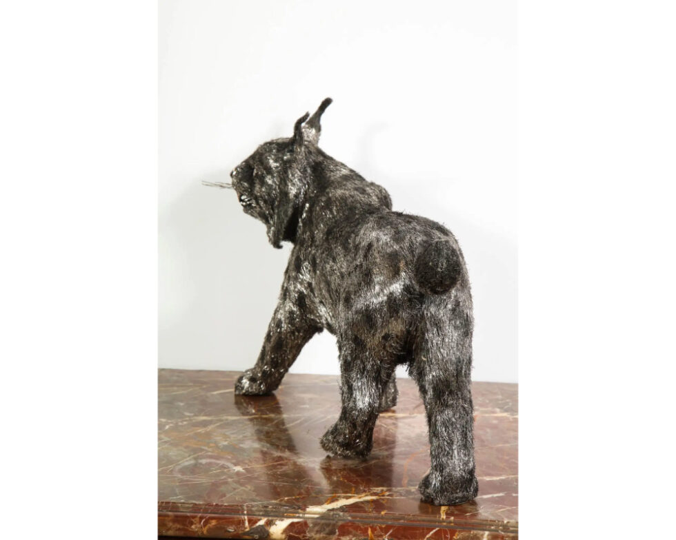 Gianmaria Buccellati, a Rare and Exceptional Italian Silver Bobcat - Image 7