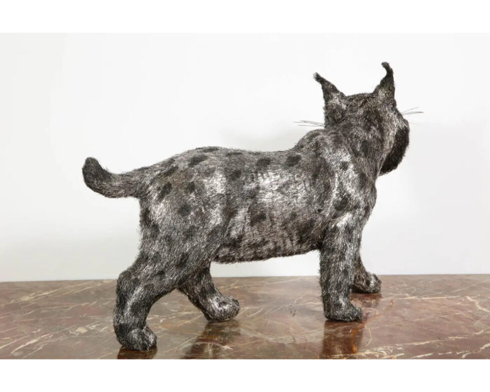 Gianmaria Buccellati, a Rare and Exceptional Italian Silver Bobcat - Image 8