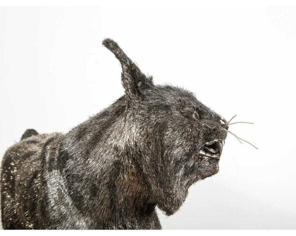 Gianmaria Buccellati, a Rare and Exceptional Italian Silver Bobcat - Image 11