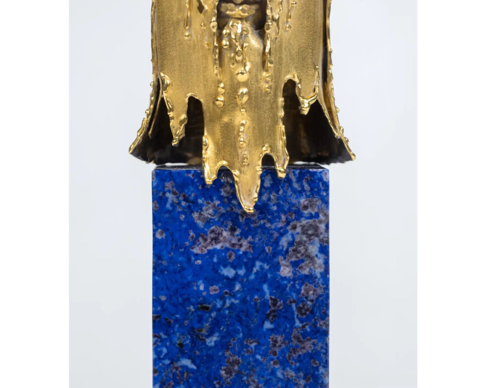 An 18K Gold and Gem Set Bust of a King, by George Weil London - Image 13
