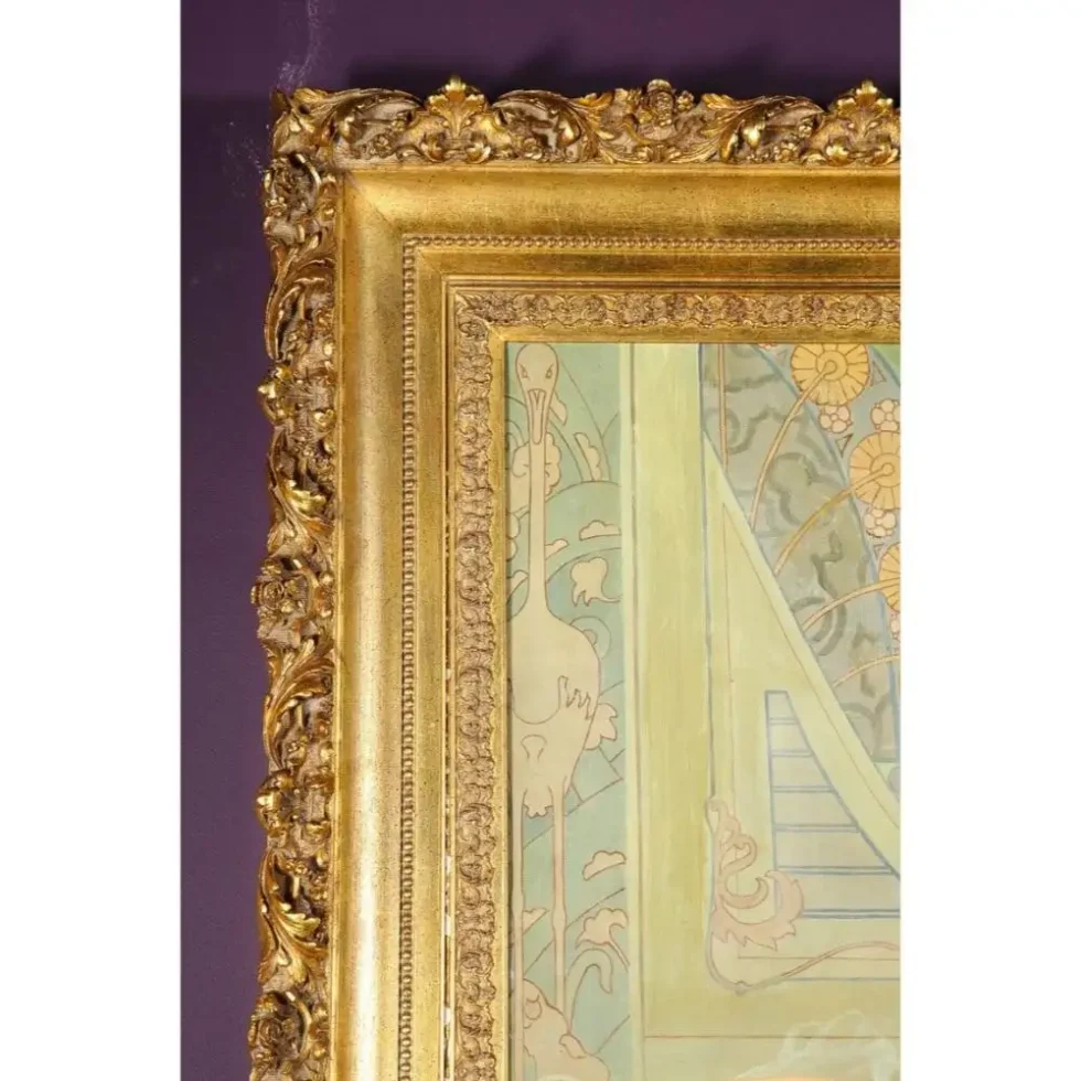 H. Guérault (French, 19th/20th Century) "The Little Prince" Oil on Canvas - Image 3